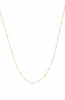 Diamond Station Necklace