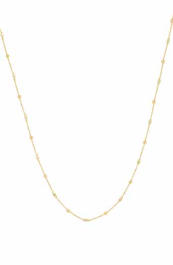 Diamond Station Necklace