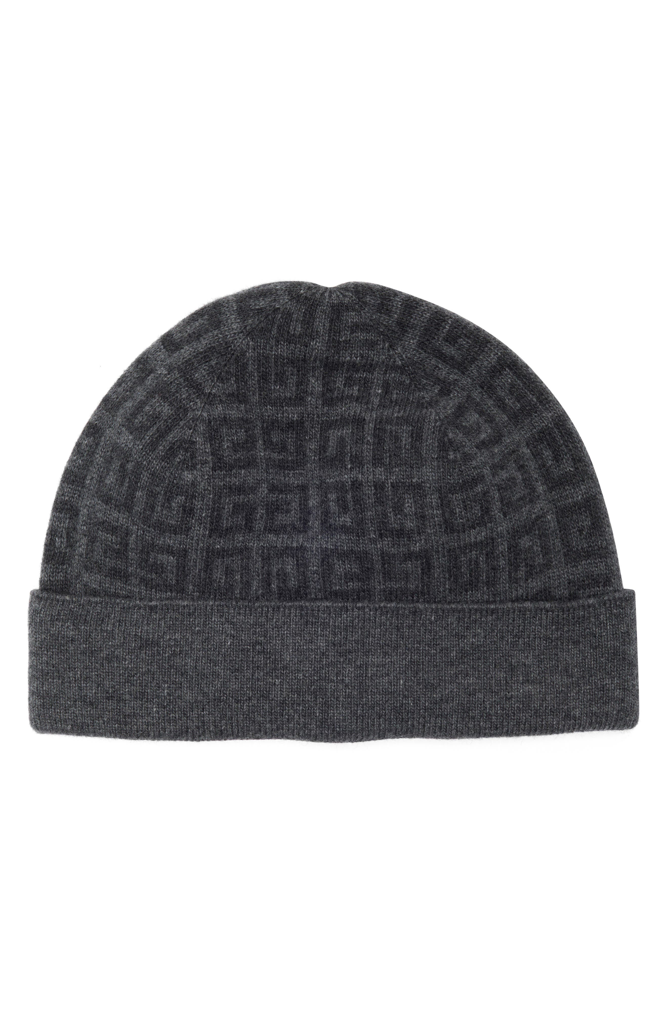 Givenchy Logo Jacquard Wool & Cashmere Beanie