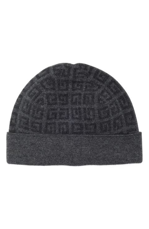 Logo Jacquard Wool & Cashmere Beanie
