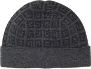 Givenchy Logo Jacquard Wool & Cashmere Beanie