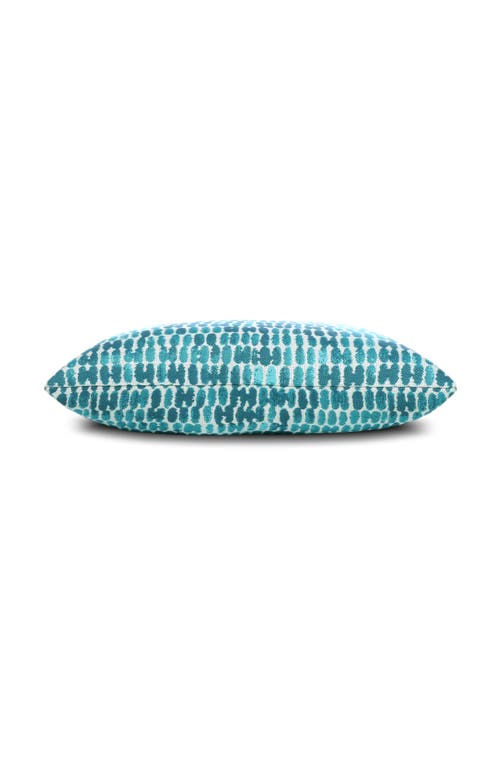 Elaine Smith Thumbprint Indoor & Outdoor Woven Accent Pillow