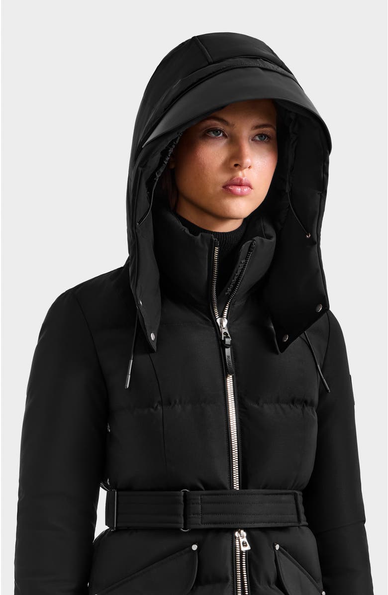 Rudsak Cali Heritage Quilted Maxi Down Puffer, Alternate, color, Black