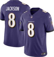 Nike Men's Nike Lamar Jackson Purple Baltimore Ravens Vapor F.U.S.E. Limited Jersey