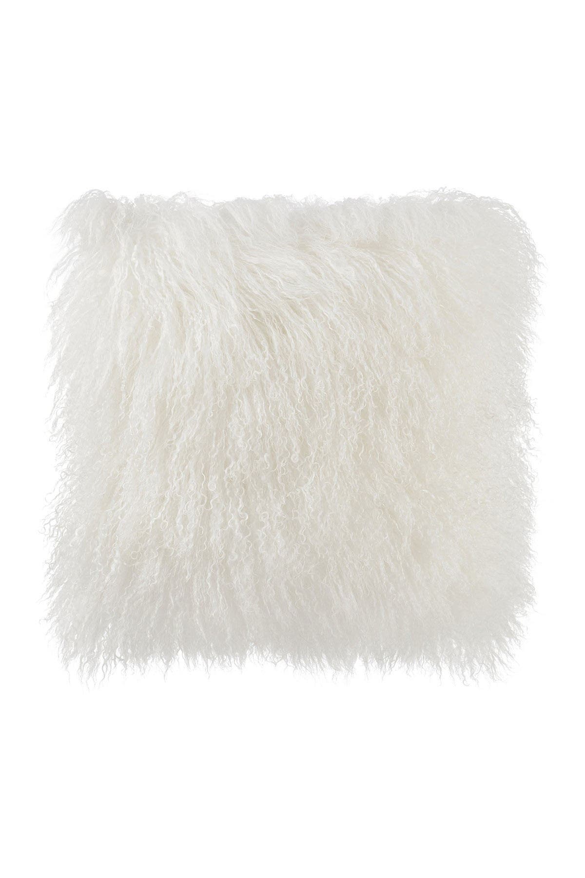 TOV FURNITURE White Tibetan Sheep Pillow | Nordstromrack