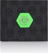 PHILIPP PLEIN French Wallet Jacquard Monogram Men