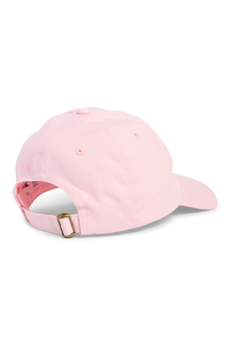Ciao Embroidered Baseball Cap, Alternate, color, LIGHT PINK