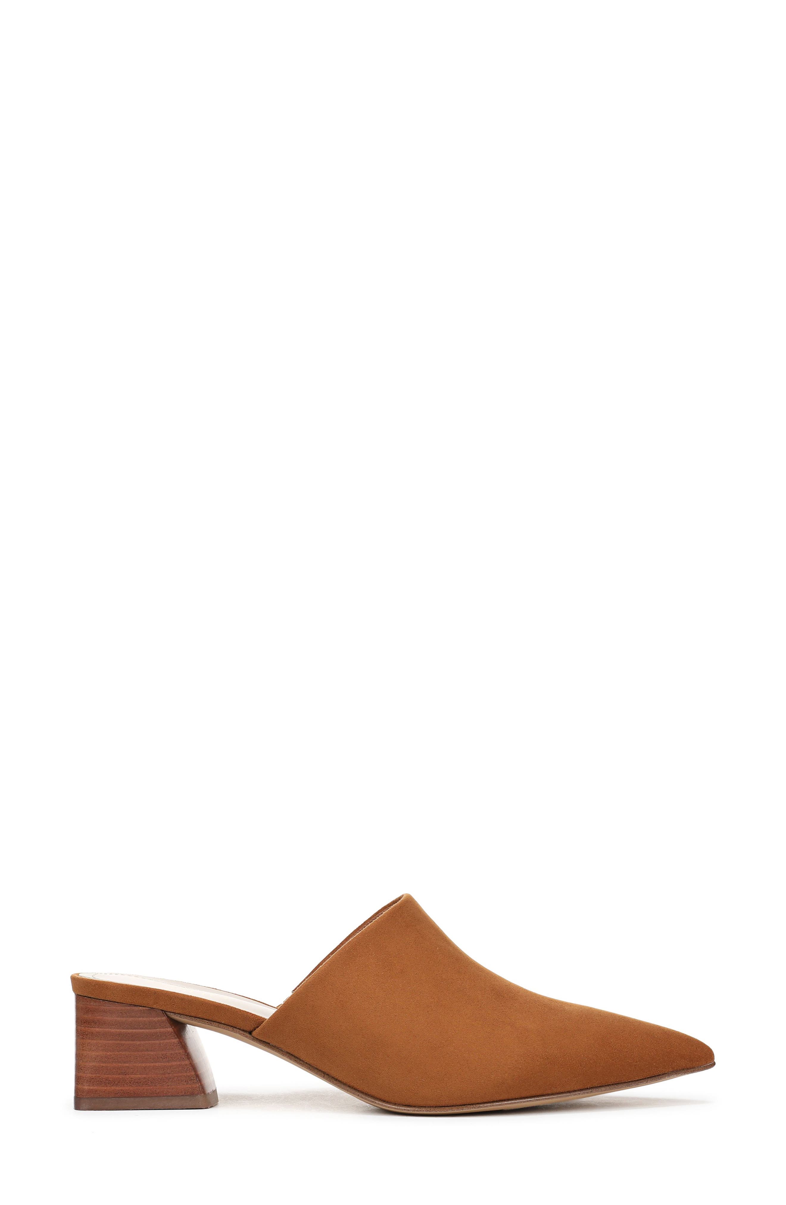 Remilia Pointed Toe Mule, Alternate, color, SADDLE BROWN