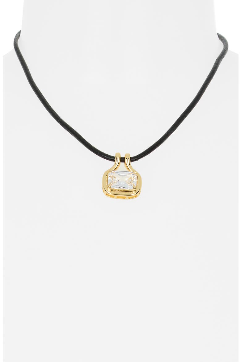 Naia Corded Pendant Necklace, Alternate, color, GOLD
