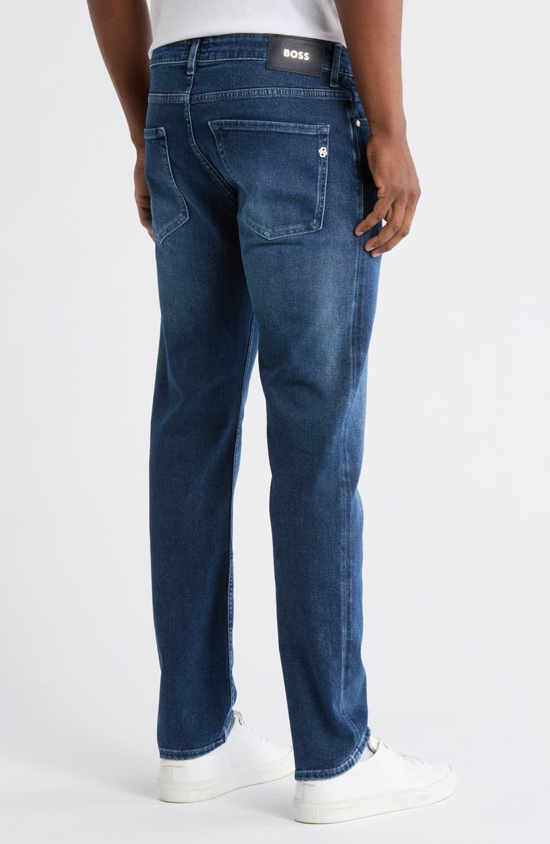 BOSS Delaware Slim Fit Stretch Jeans, Alternate, color, Bright Blue