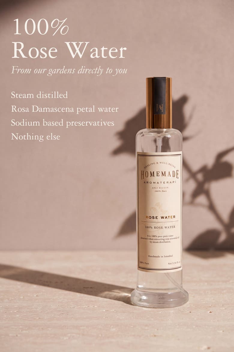 Pure Hydrating Refreshing Rose Water Face Mist, Alternate, color, Clear