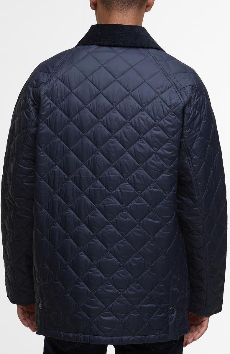 Barbour Bedale Quilted Barn Jacket, Alternate, color, Navy