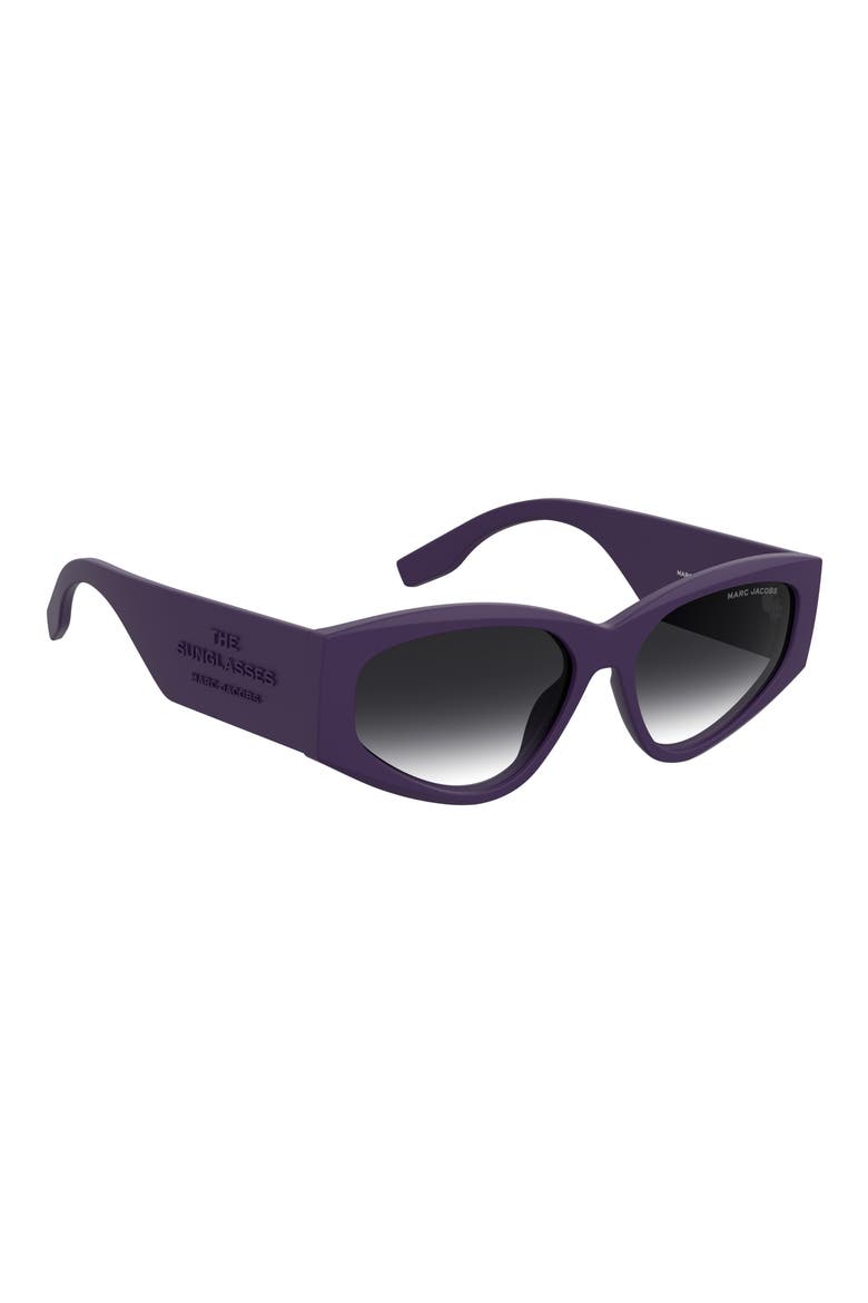 MARC 803/S 56mm Gradient Cat Eye Sunglasses, Alternate, color, 01JZ-9O
