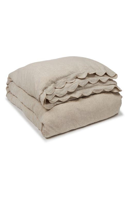 Pom Pom At Home Kelly Linen Duvet Cover In Neutral
