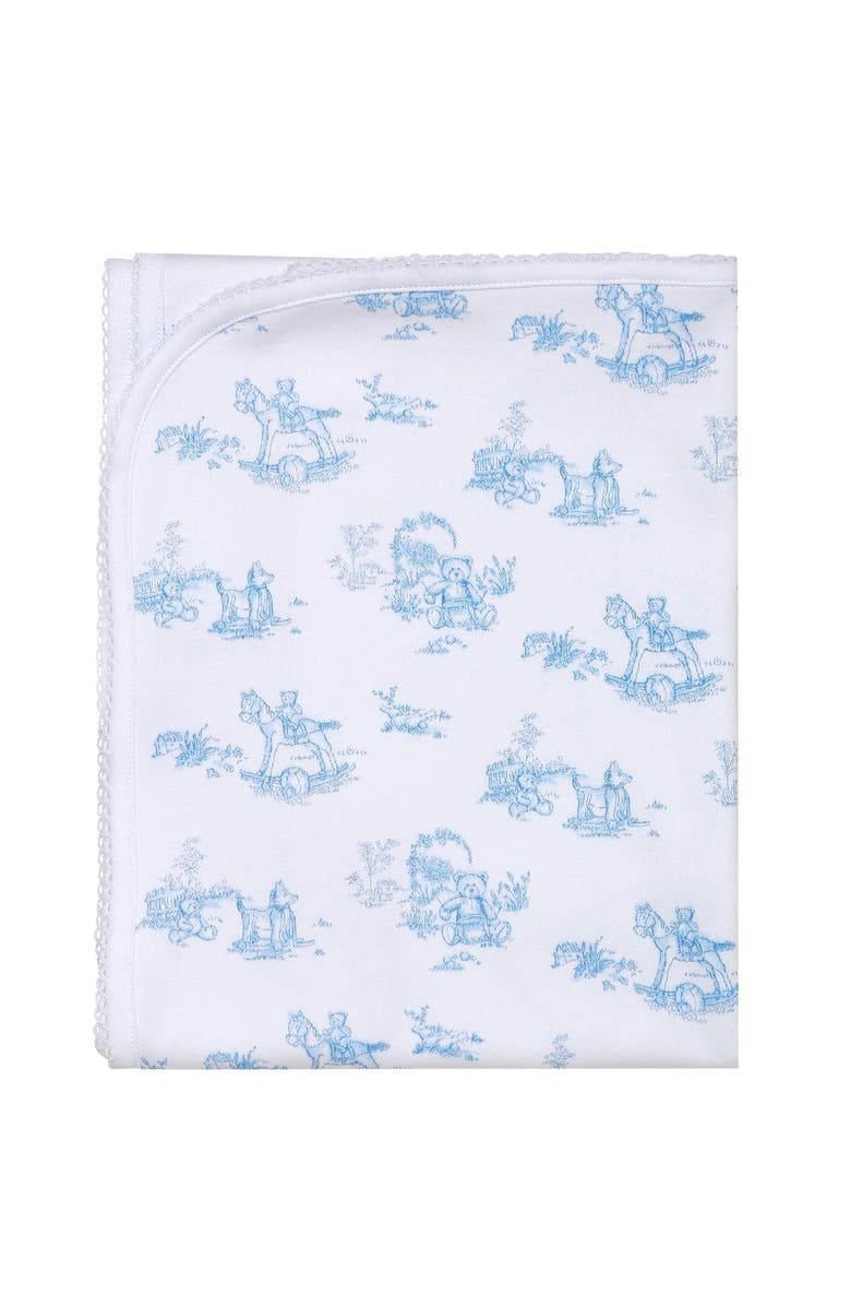 Nellapima Blue Toile Blanket - Baby, Alternate, color, Blue