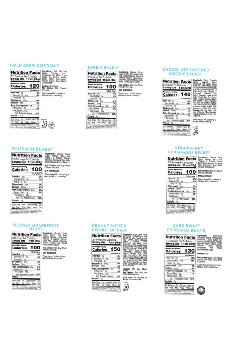 sugarfina Vice 8-Cube Candy Bento Box, Alternate, color, 