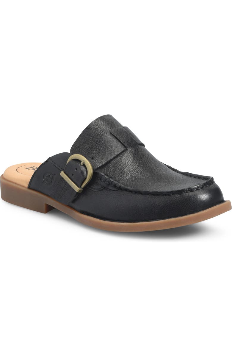 Børn Meg Mule, Main, color, Black Leather