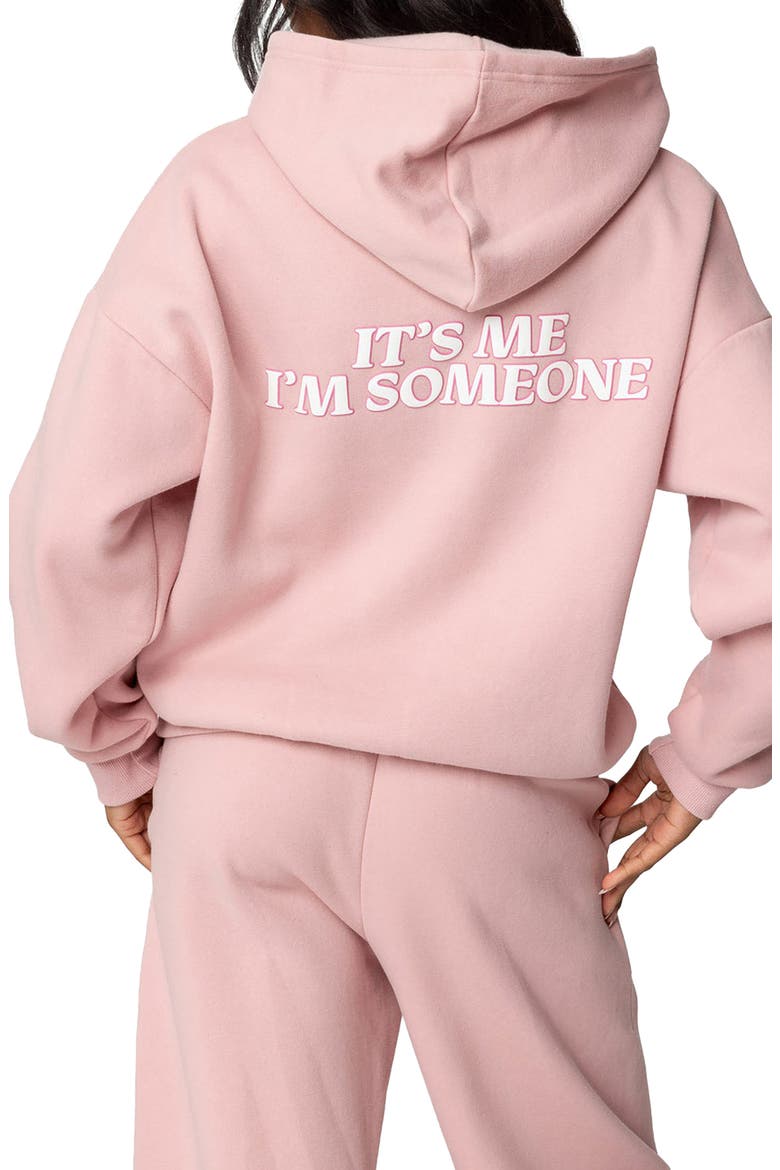 Someone Loves You Hoodie, Alternate, color, PINK