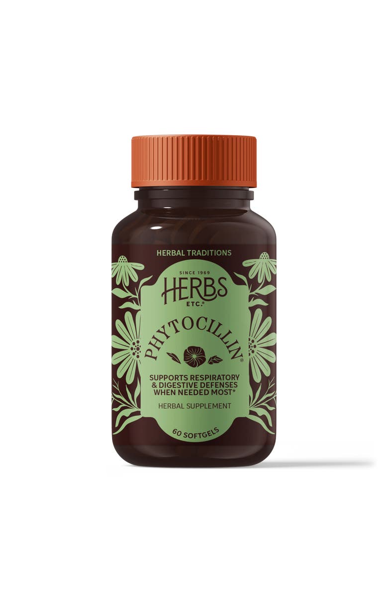 Trace Minerals Phytocillin<sup>®</sup> 60-Count Bottle of Softgels, Main, color, 