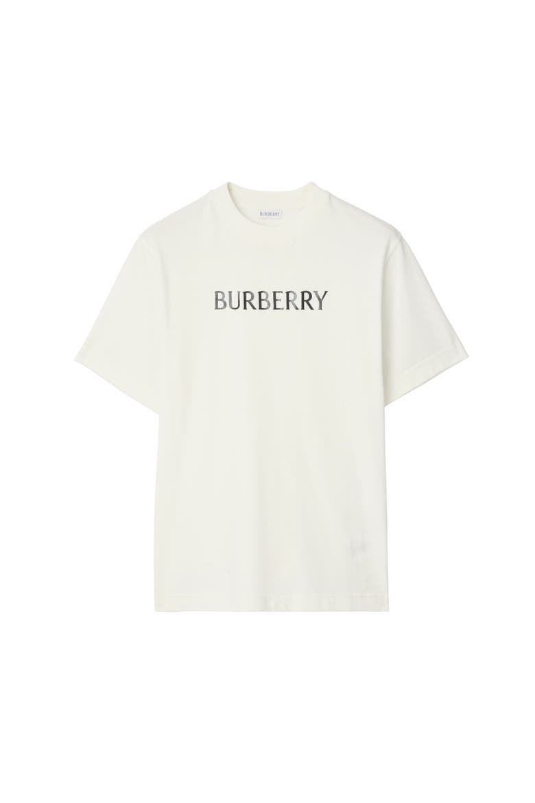 Logo Cotton T-shirt, Alternate, color, Chalk white