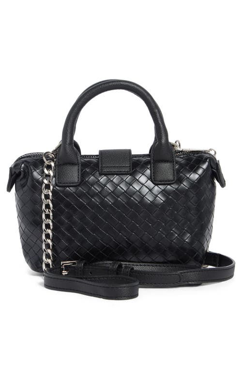 Madden Girl Mini Woven Tote In Black