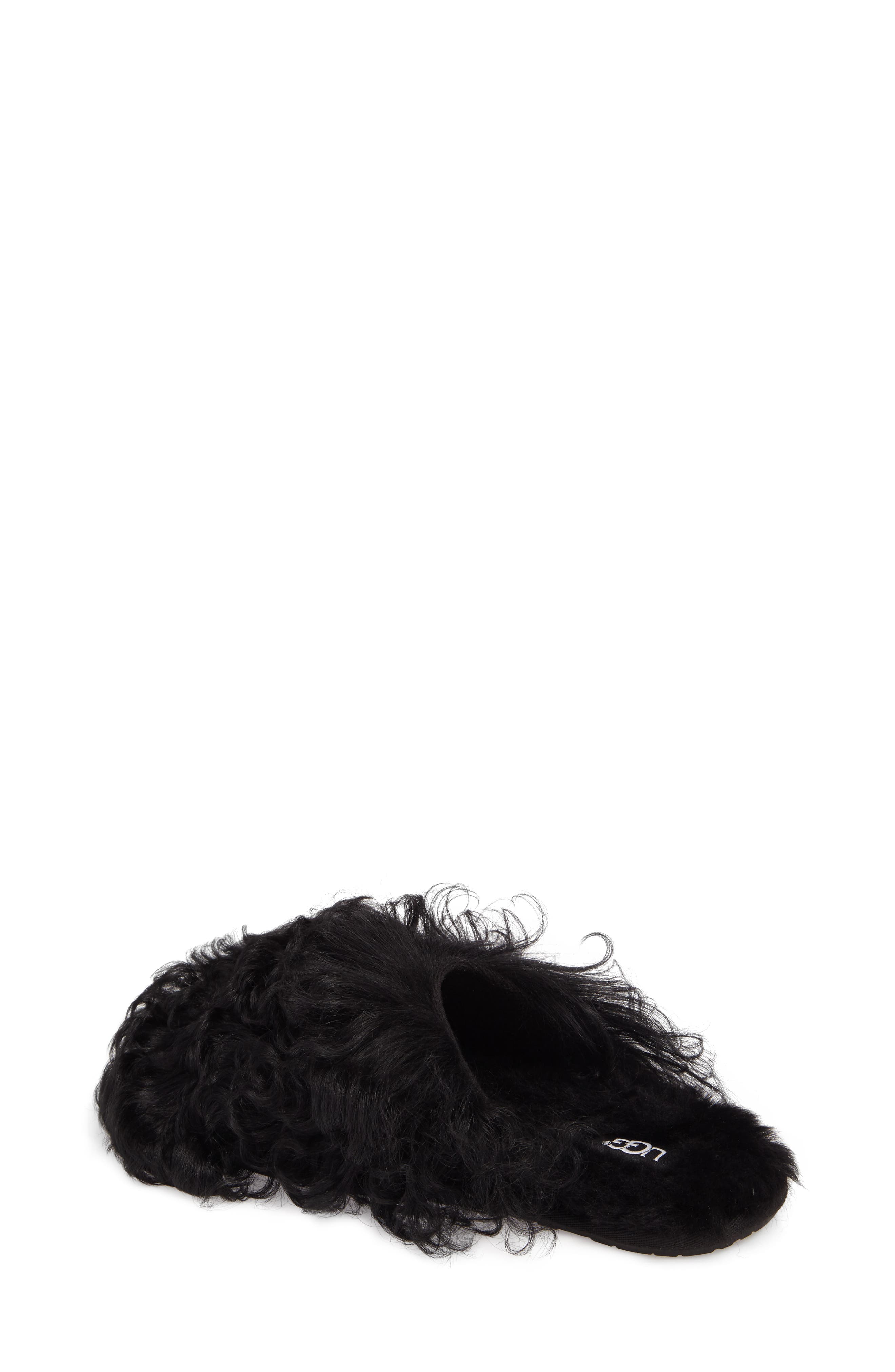 UGG<sup>®</sup> Fluff Momma Genuine Shearling Slipper, Alternate, color, 