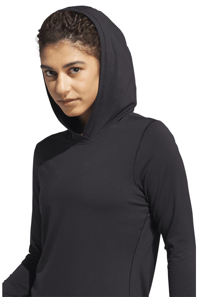 Performance Golf Hoodie, Alternate, color, BLACK