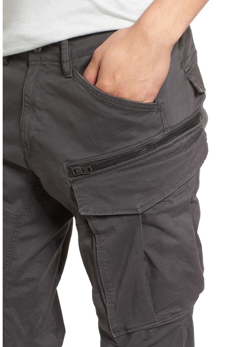 Rovik Tapered Fit Cargo Pants, Alternate, color, RAVEN