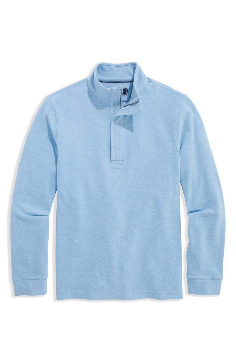 vineyard vines Calmwater Quarter Zip Pullover, Main, color, Jake Blue