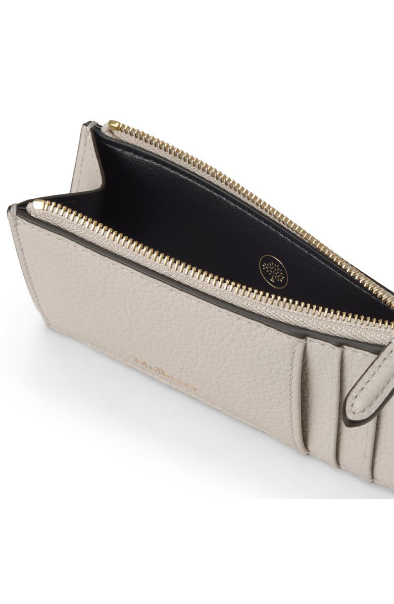 Mulberry Continental Zipped Long Card Holder, Alternate, color, Chalk