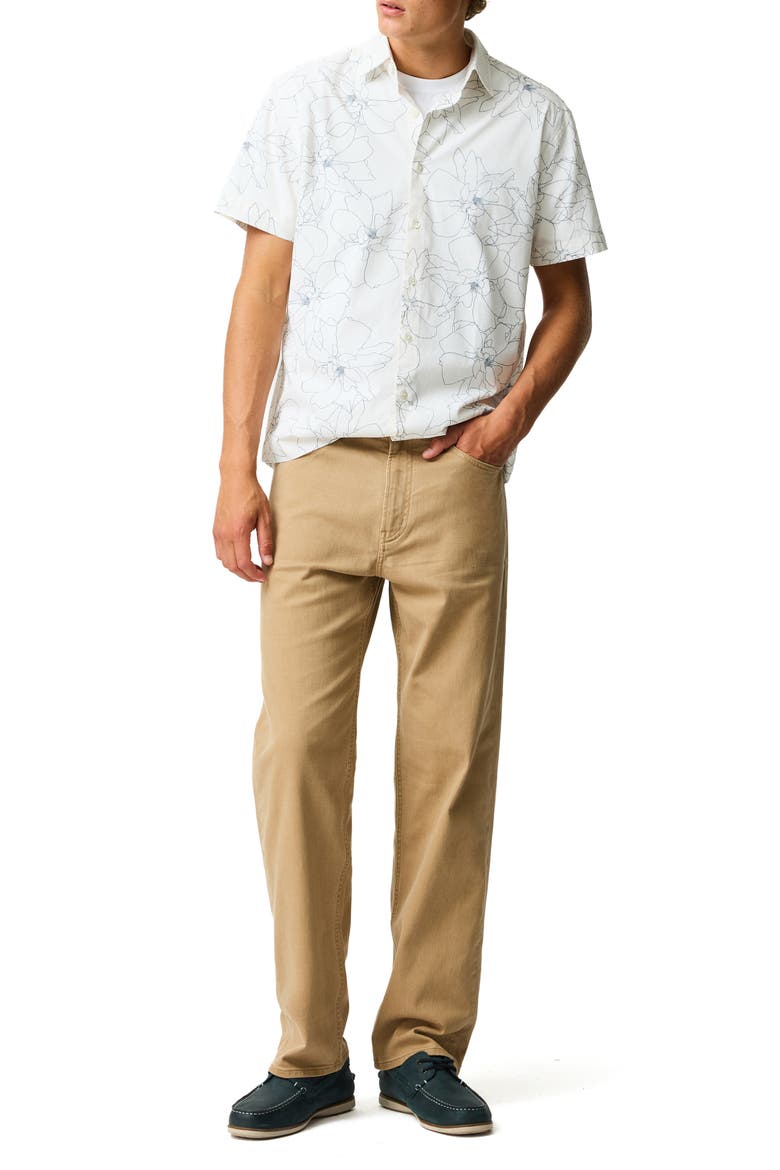 Selwyn Straight Leg Jeans, Alternate, color, SADDLE