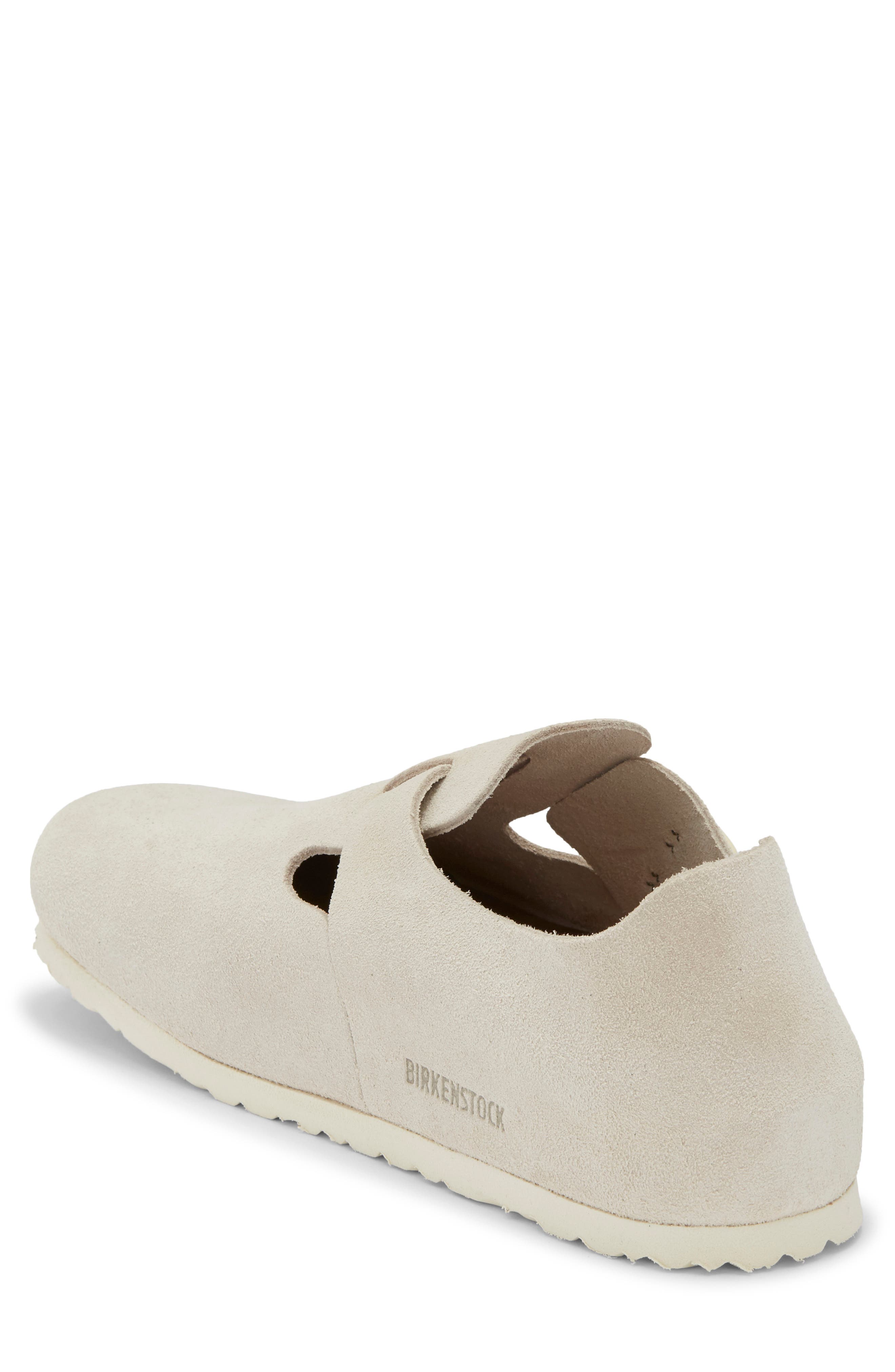 Birkenstock London Clog, Alternate, color, Antique White