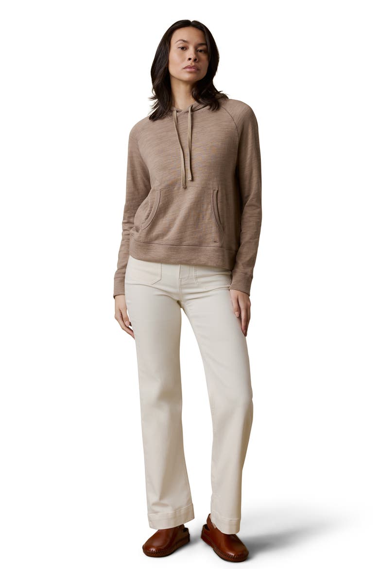 Sunwashed Slub Organic Cotton Hoodie, Alternate, color, MOUNTAIN TRAIL