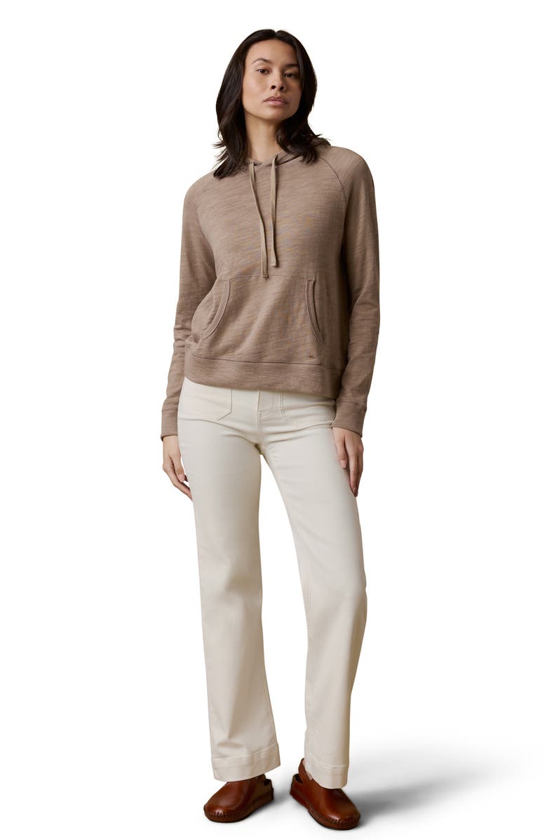 Faherty Sunwashed Slub Organic Cotton Hoodie, Alternate, color, Mountain Trail