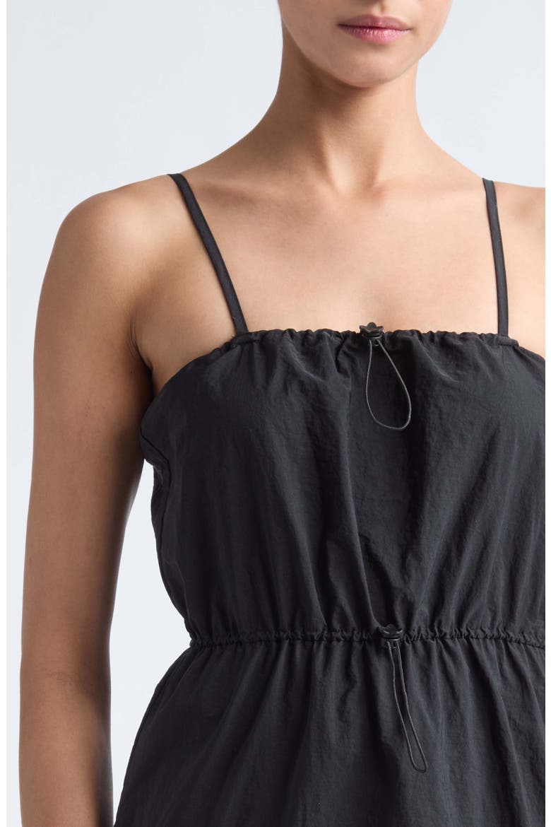 Barr Drawstring Waist Dress, Alternate, color, BLACK