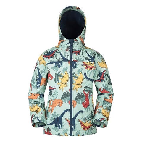 Childrens/Kids Exodus Printed Softshell Water Resistant Jacket
