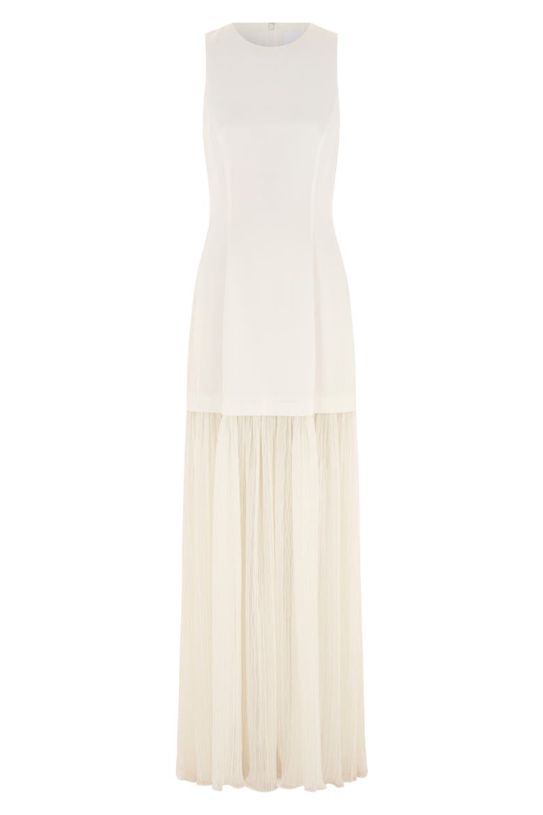 Zane Sleeveless Drop Waist Maxi Dress, Alternate, color, IVORY