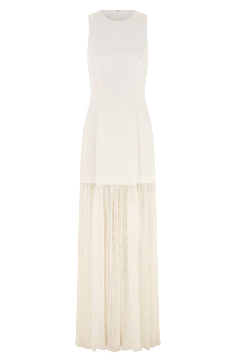 ALIGNE Zane Sleeveless Drop Waist Maxi Dress, Alternate, color, Ivory