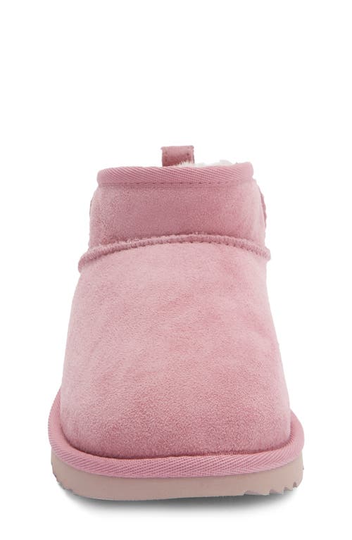 Ugg ® Kids' Classic Ultra Water Resistant Genuine Shearling Mini Boot In Pink