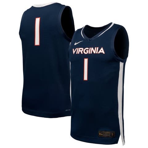 Men's Nike  Navy Virginia Cavaliers  Replica Basketball Jersey