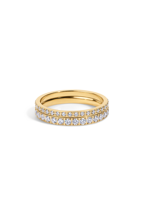 Sloane Water Resistant Set of 2 CZ Rings