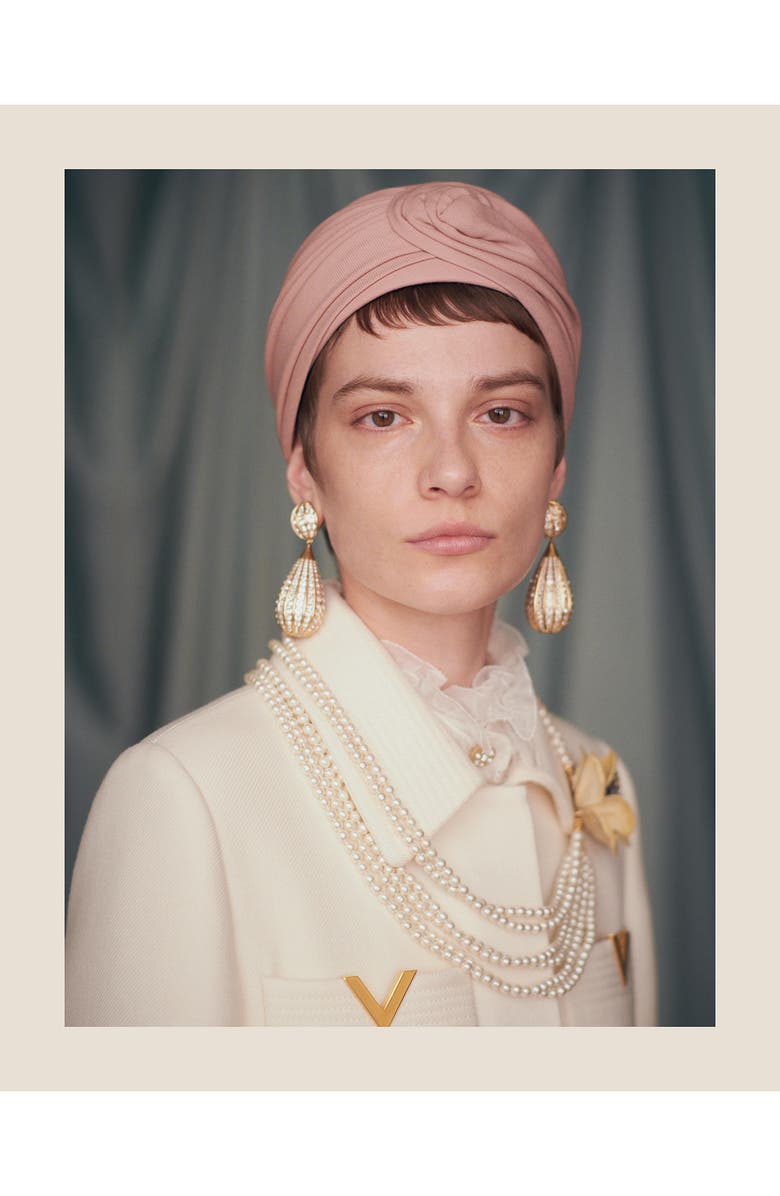 Valentino Garavani Pavé Drop Earrings, Alternate, color, 