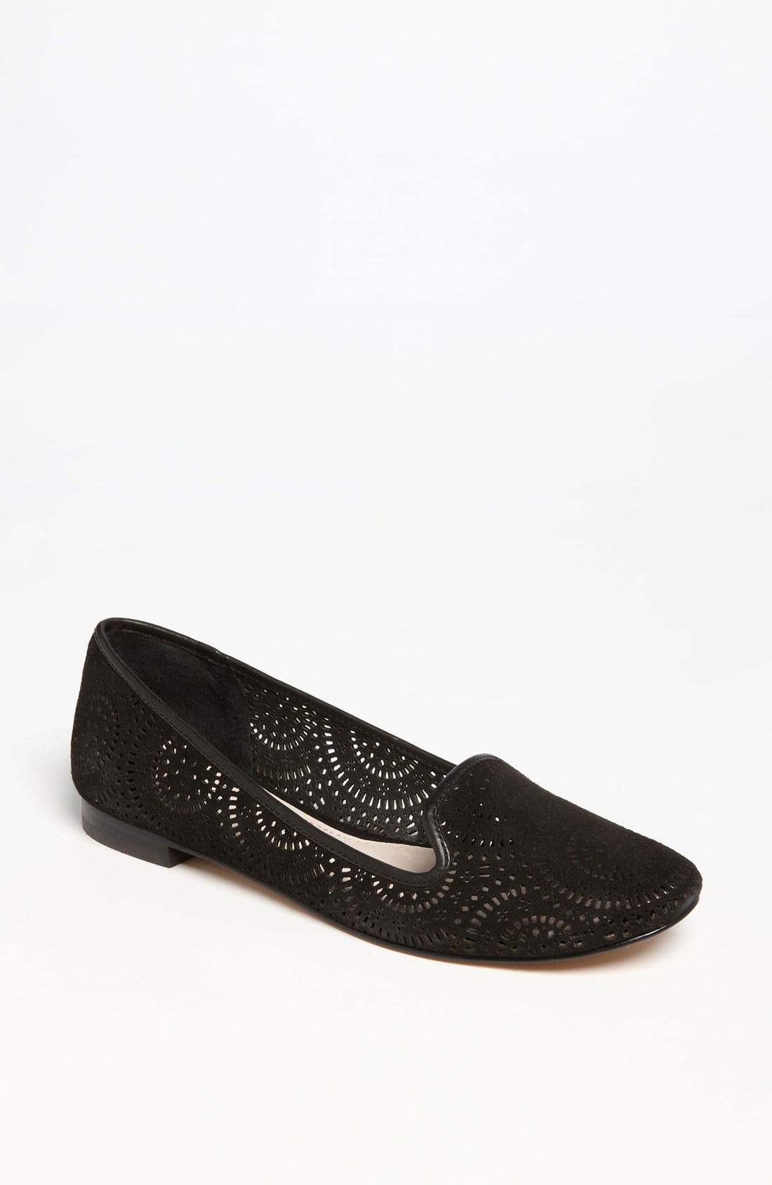 'Lancaster' Flat (Nordstrom Exclusive), Main, color, BLACK