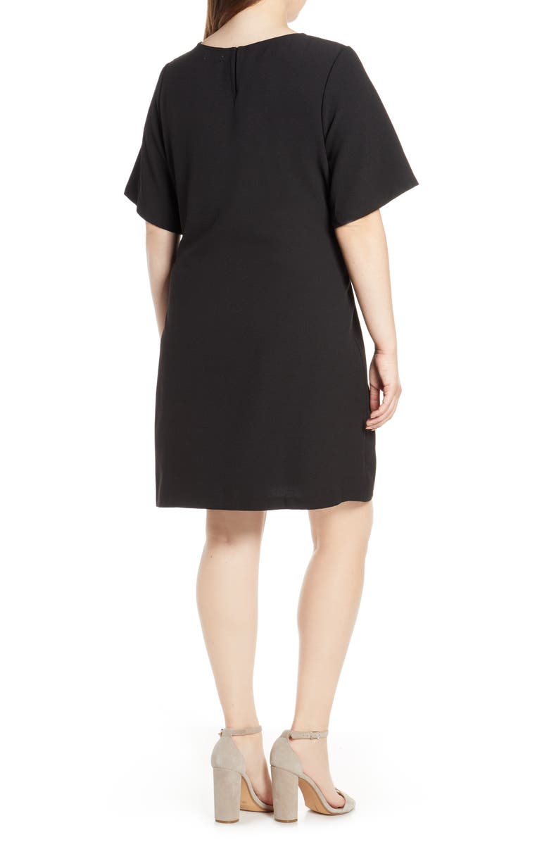 Chelsea28 Front Tie Shift Dress, Alternate, color, 