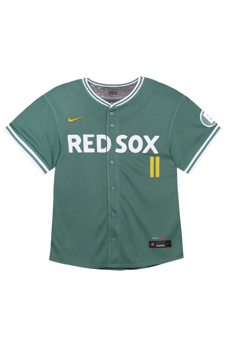 Nike Infant Nike Rafael Devers Green Boston Red Sox 2025 City Connect Limited Player Jersey, Alternate, color, 