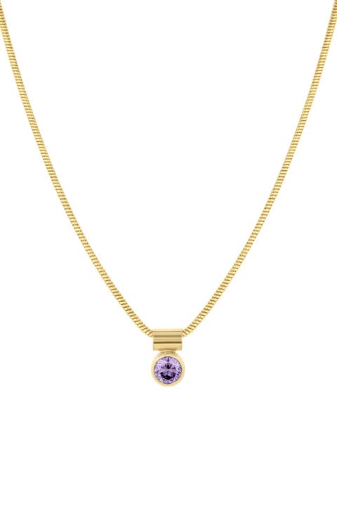 Ellie Birthstone Necklace