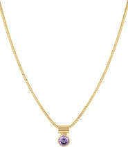 Set & Stones Ellie Birthstone Necklace