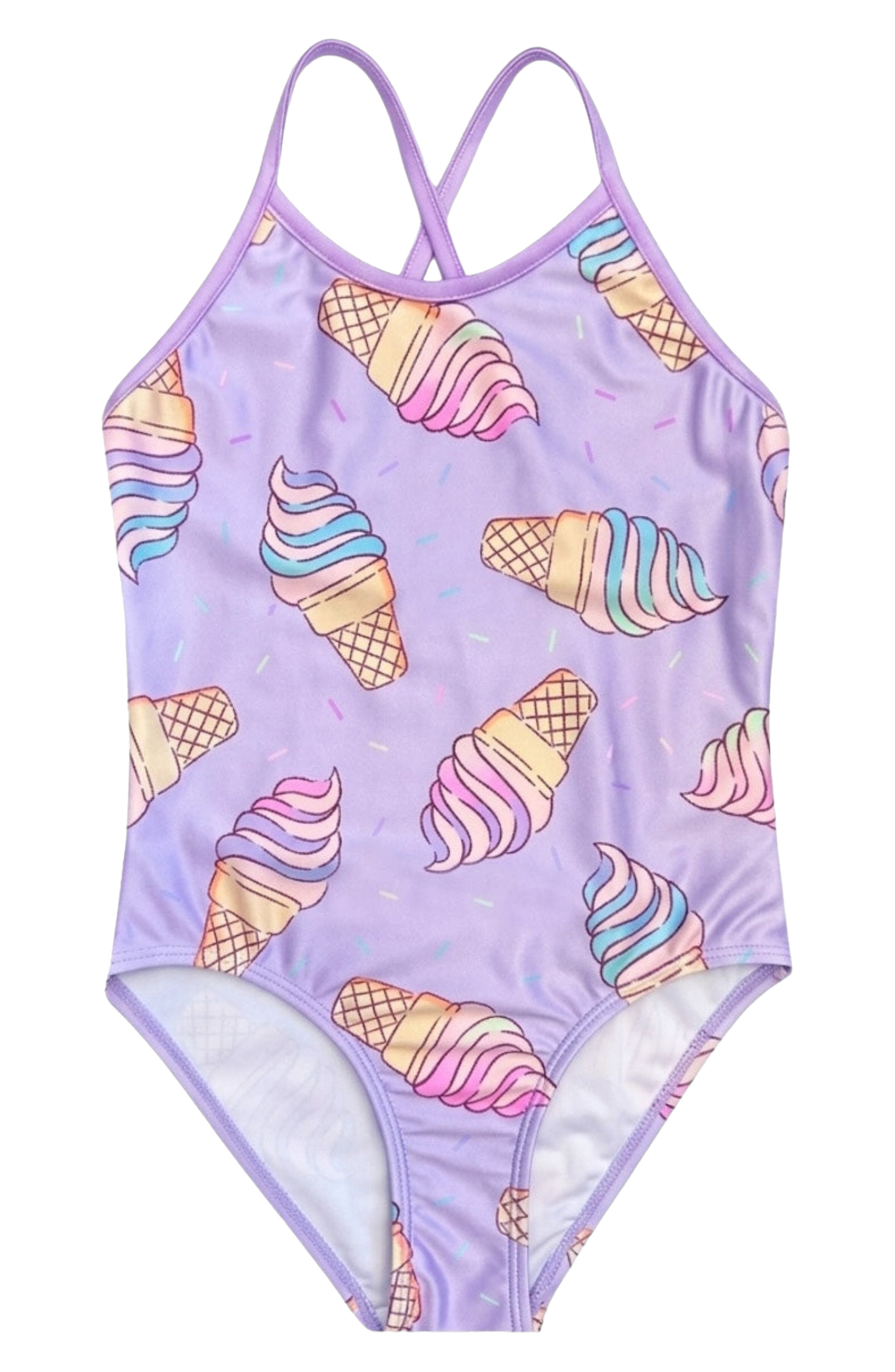 PixieLane Kids' Strappy One-Piece Swimsuit