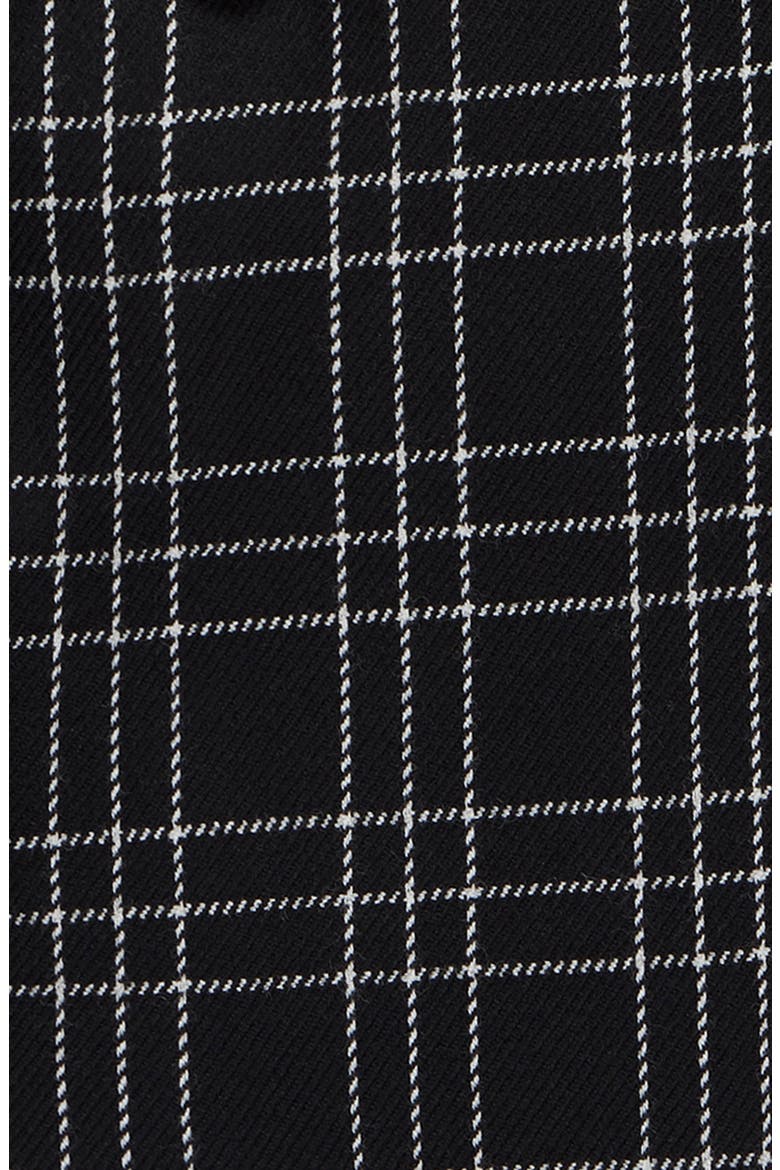 Cameron Double Breasted Check Wool Suit Jacket, Alternate, color, BLACK CHECK