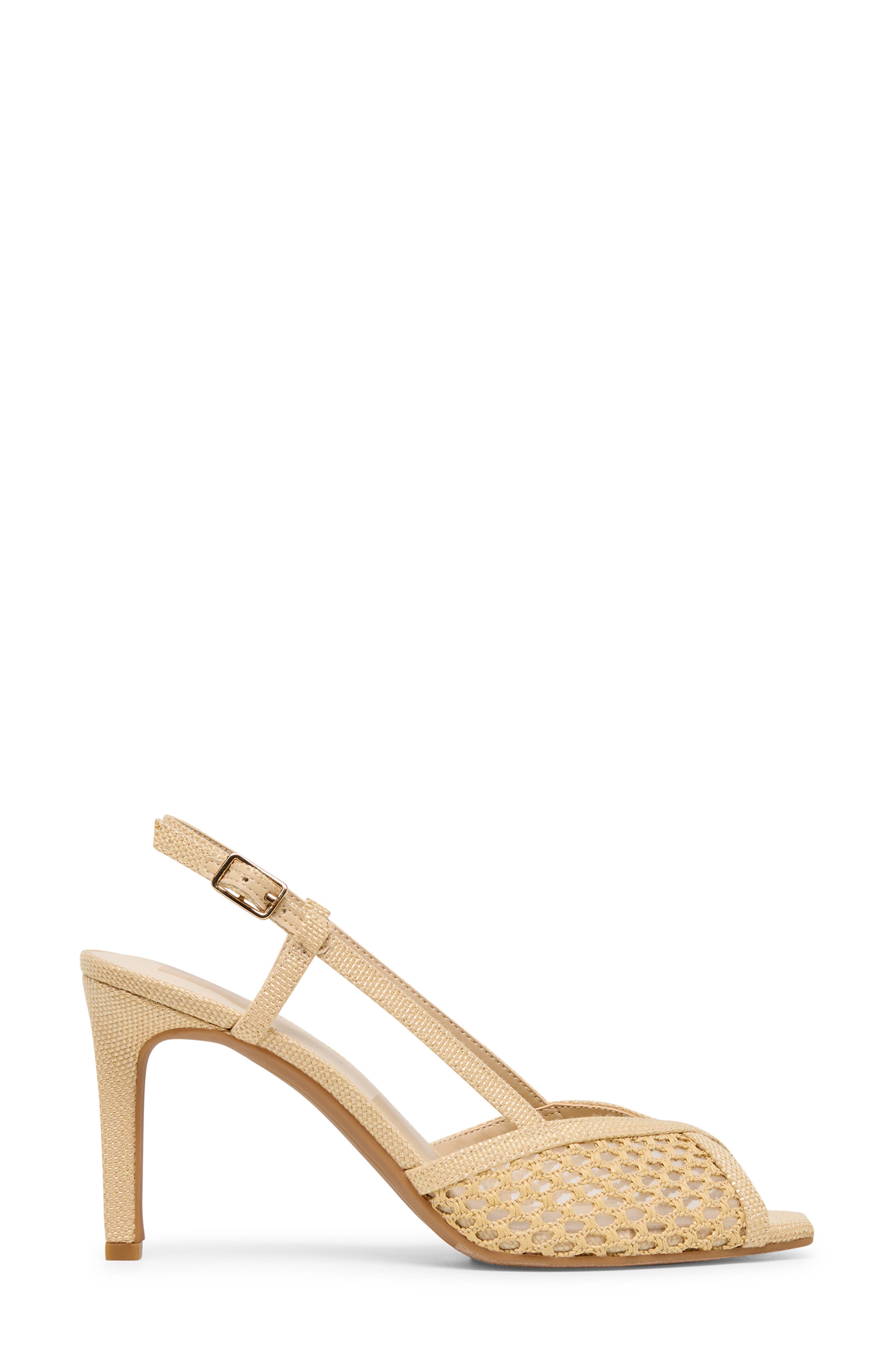 Sheri Slingback Sandal, Alternate, color, NATURAL RAFFIA